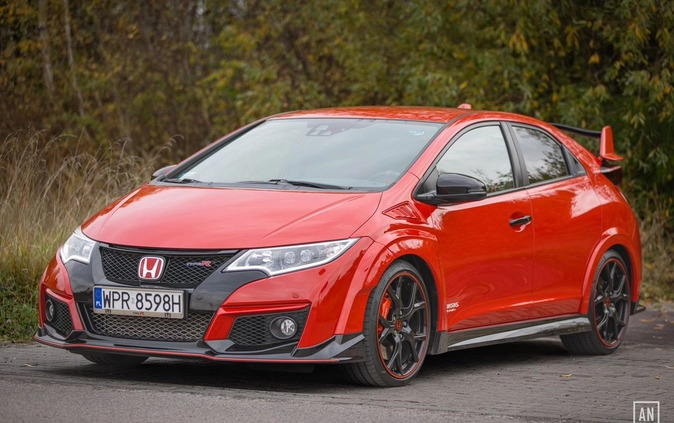 Honda Civic cena 116900 przebieg: 54600, rok produkcji 2016 z Warszawa małe 56